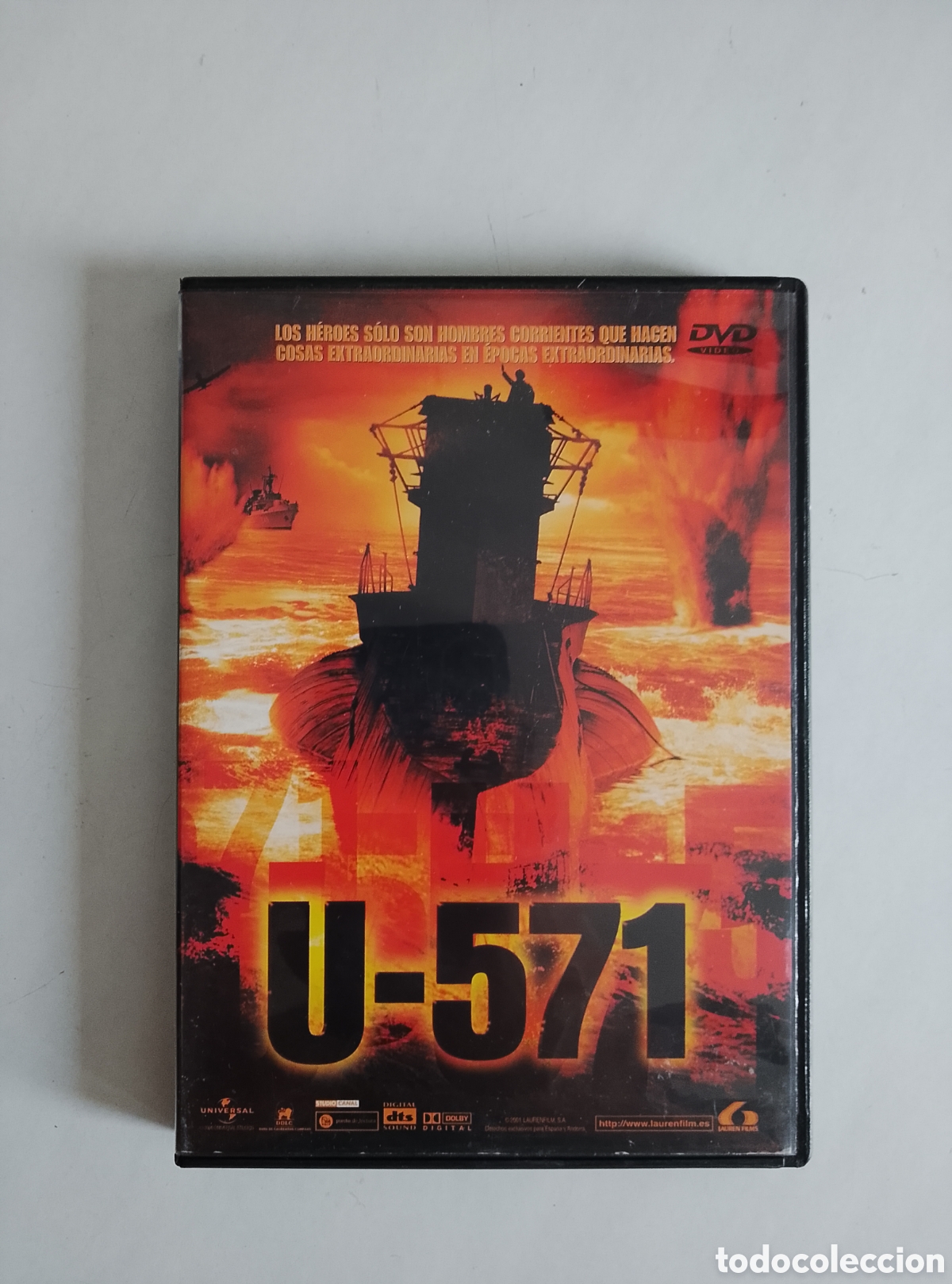 Cine: PELICULA DVD U-571 (Matthew mconaughey)