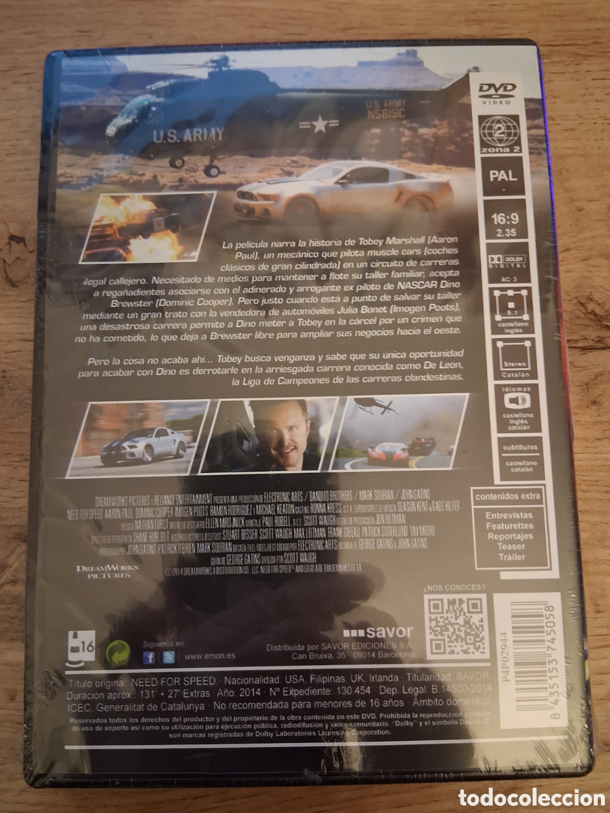 Cine: Need for speed DVD Precintado - Foto 2