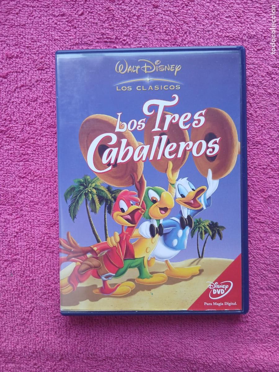 Cine: Los Tres Caballeros 1944-45 walt disney los cl&aacute;sicos Norman Ferguson disney dvd