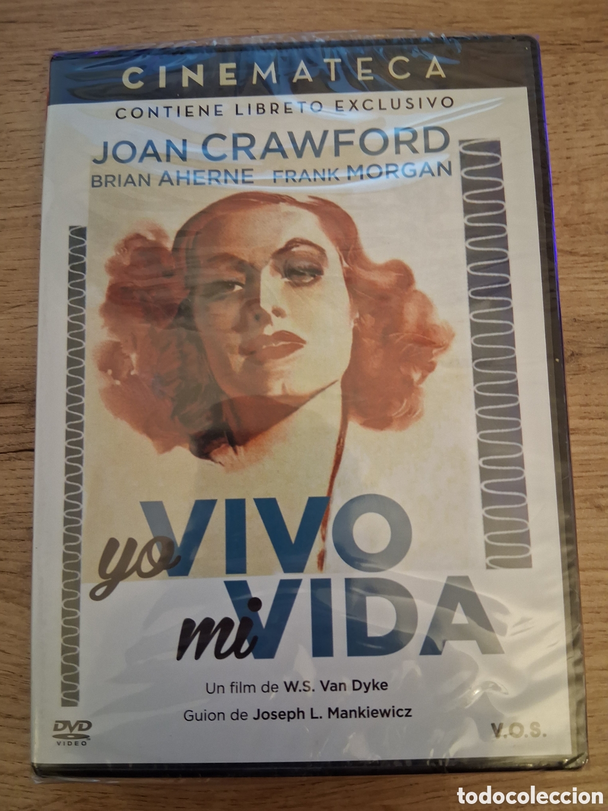 Cine: Yo vivo mi vida. DVD Precintado Joan Crawford