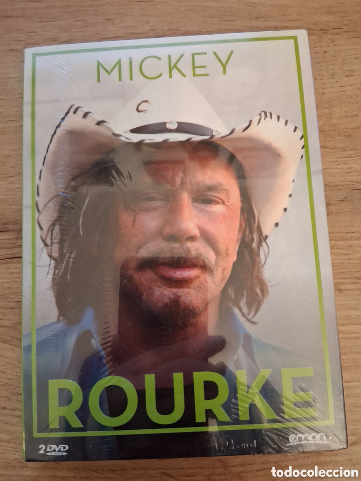Cine: Pack Mickey Rourke. El luchador + Sin city:ciudad del pecado. DVD Precintado