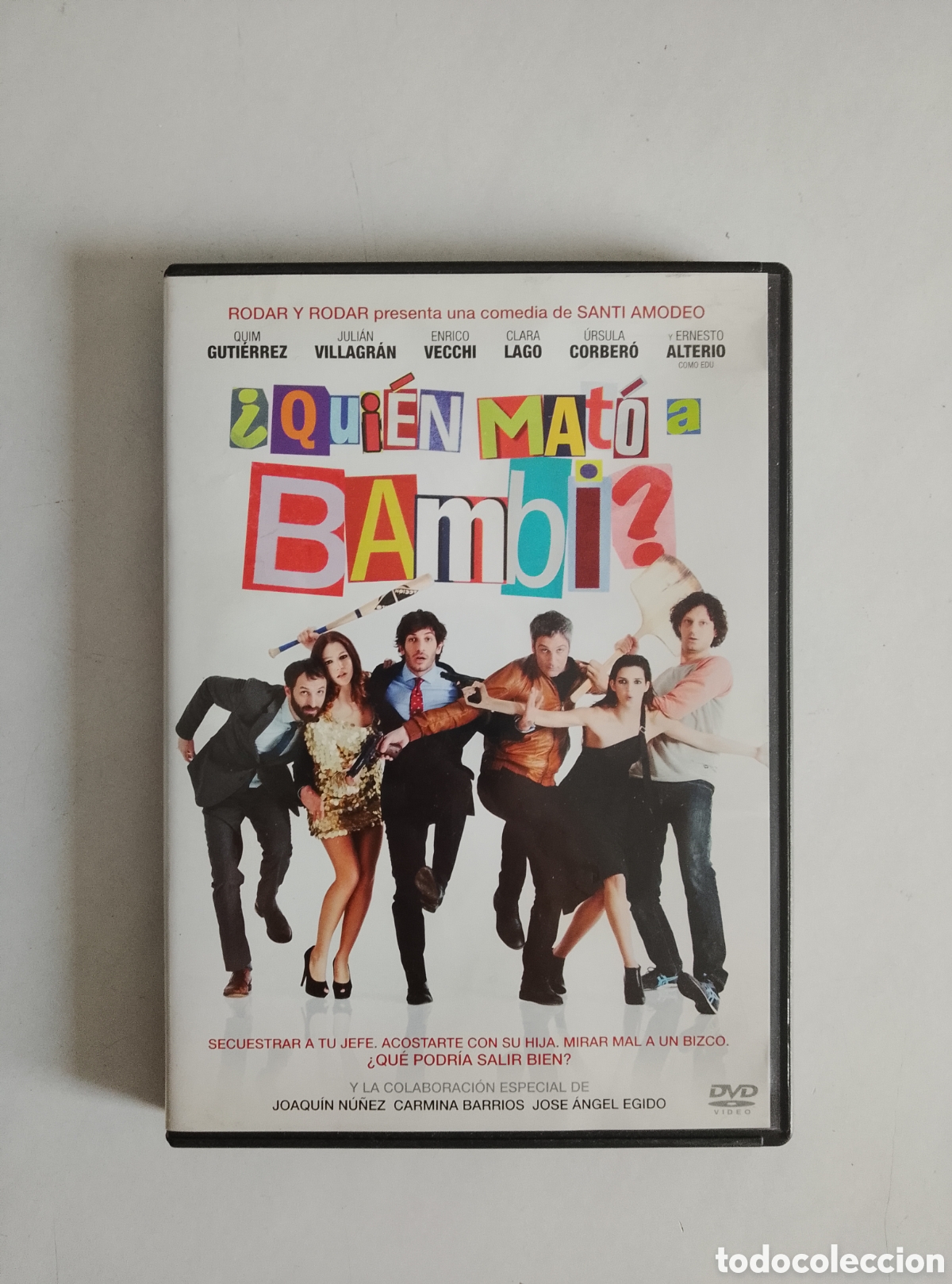 Cine: PELICULA DVD QUIEN MAT&Oacute; A BAMBI?