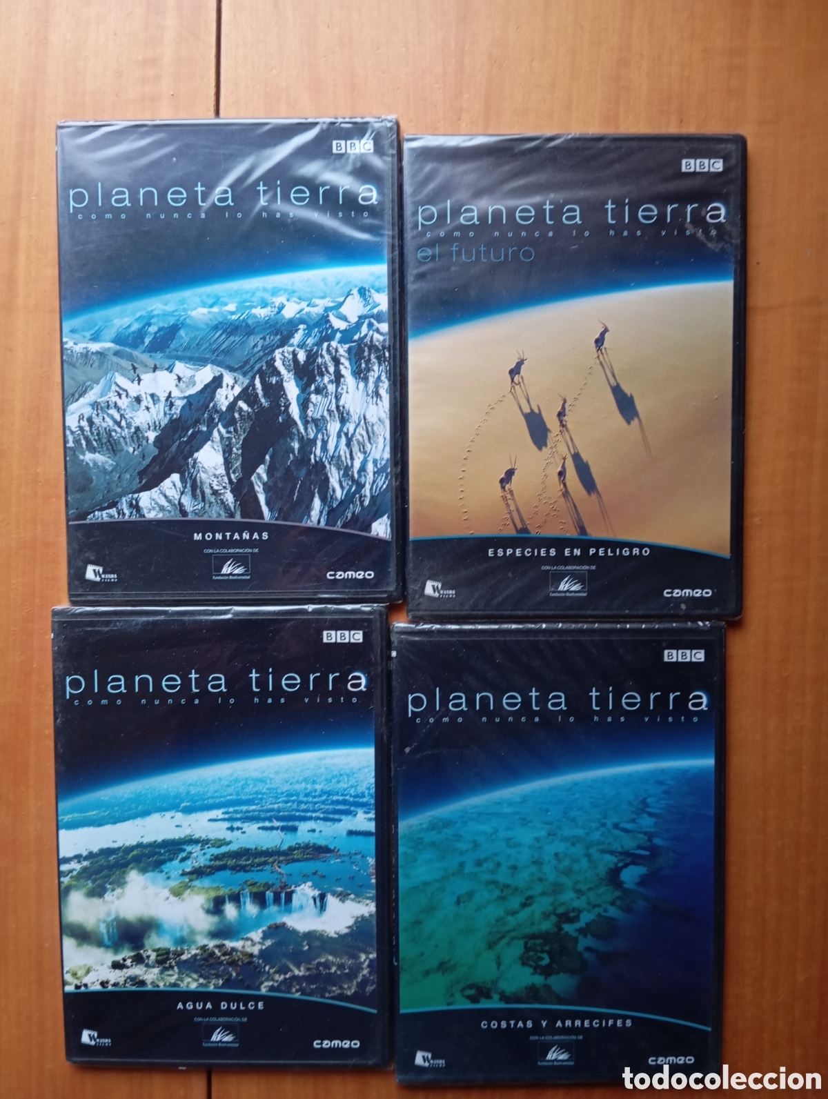 Cine: Planeta Tierra 4 documentales dvd
