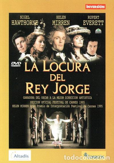 Cine: La locura del rey Jorge- 8425626101023