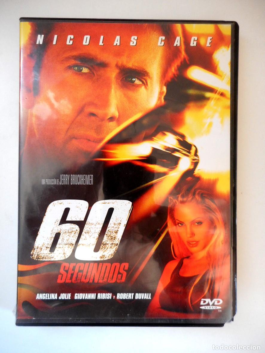 Cine: 60 SEGUNDOS (DVD) NICOLAS CAGE - ANGELINA JOLIE - ACCI&Oacute;N 2000