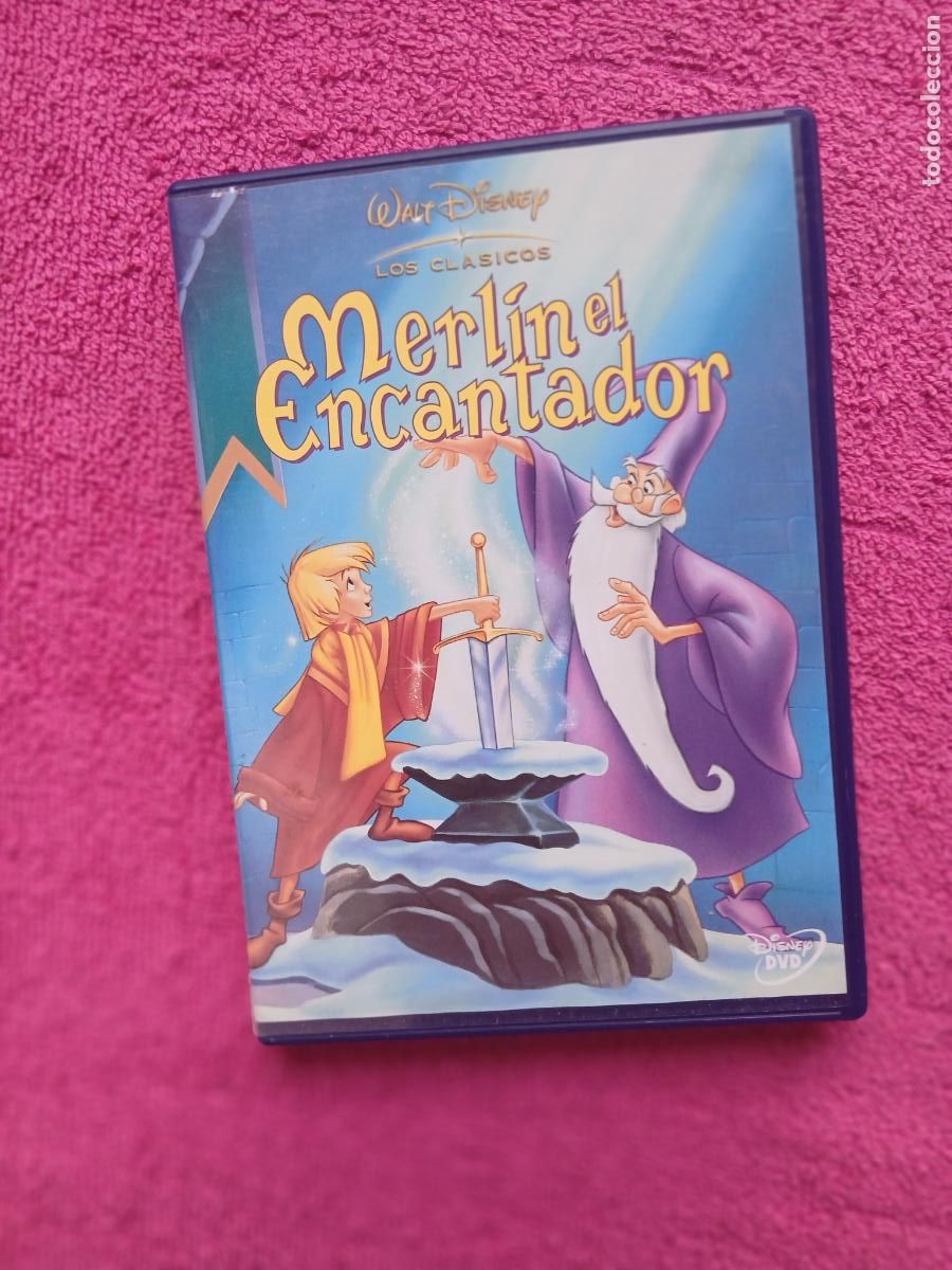 Cine: merl&iacute;n el encantador 1963 walt disney los cl&aacute;sicos Wolfgang Reitherman disney dvd