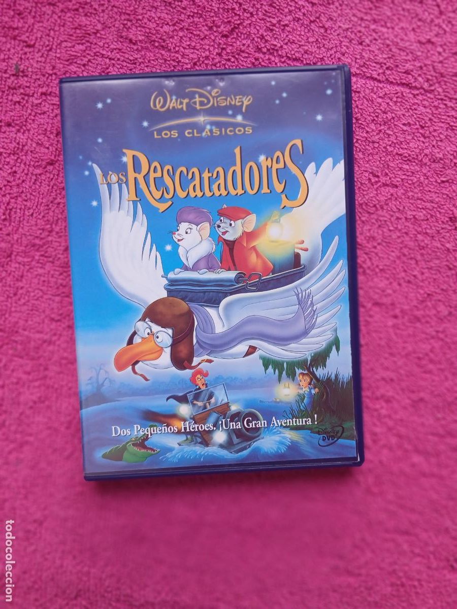 Cine: Los Rescatadores 1977 walt disney los cl&aacute;sicos disney dvd