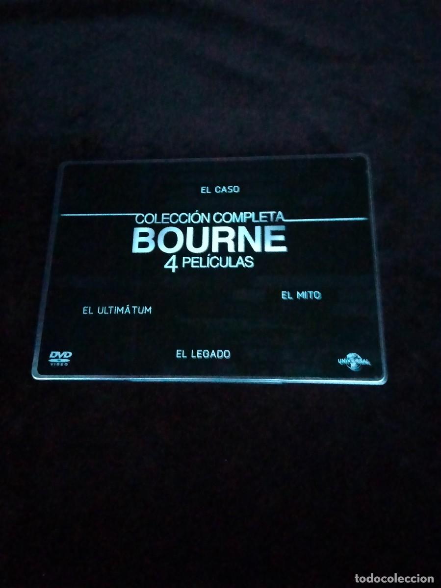 Cine: coleccion completa bourne 4 peliculas caja metalica el caso el mito el legado ultimatum como nuevos