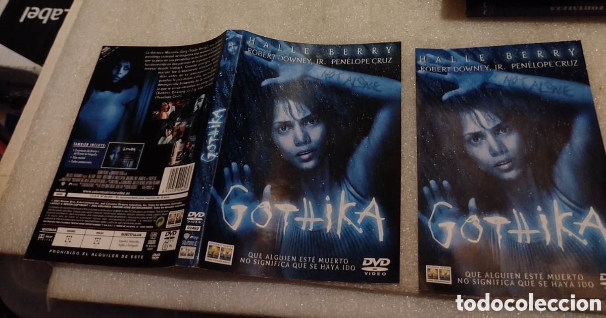 Cine: Gothika. SOLO CAR&Aacute;TULA Y FOLLETO