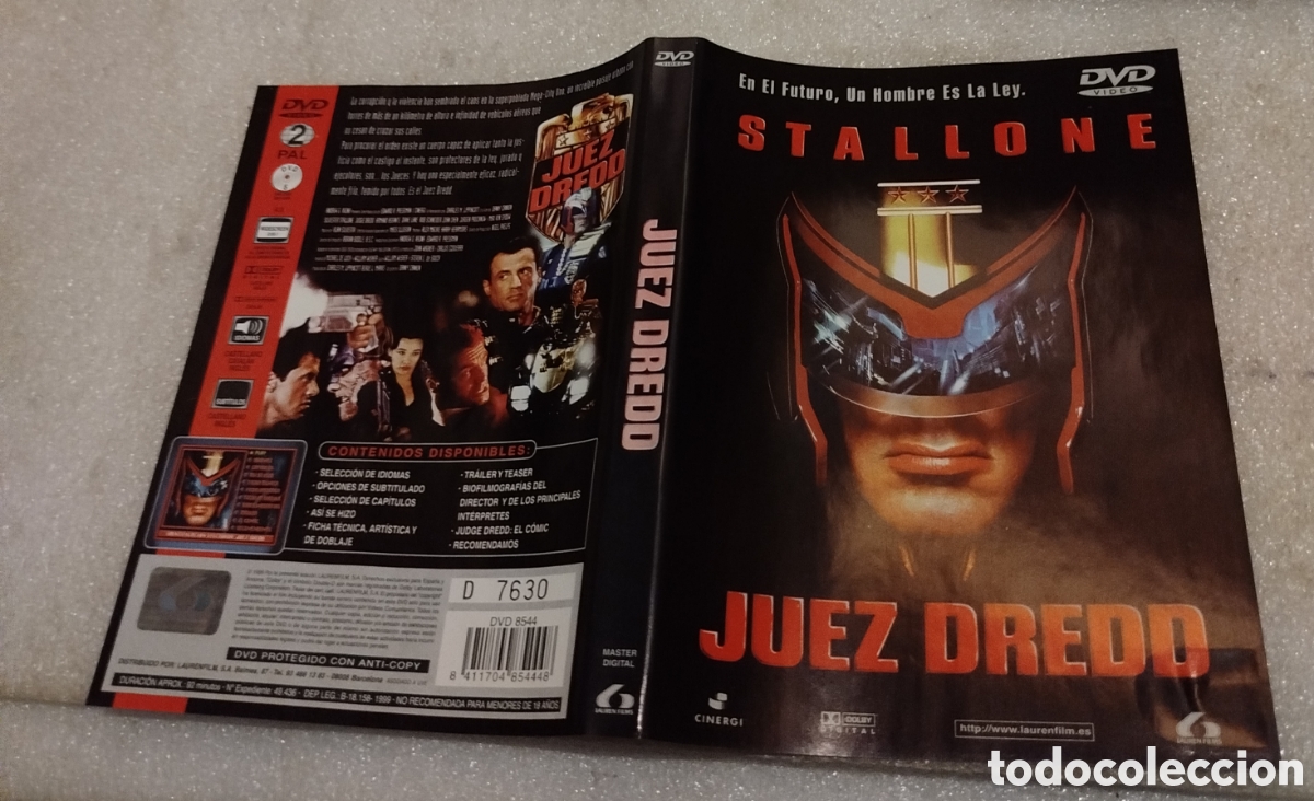 Cine: Juez dredd. SOLO CAR&Aacute;TULA