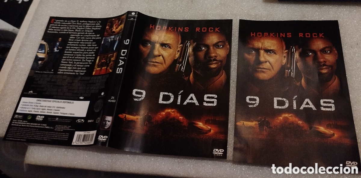 Cine: 9 d&iacute;as. SOLO CAR&Aacute;TULA Y FOLLETO
