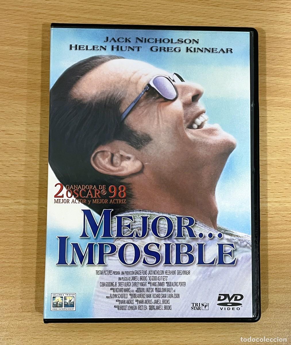 Cine: DVD CINE COMEDIA ROM&Aacute;NTICA CON HELEN HUNT Y JACK NICHOLSON - MEJOR... IMPOSIBLE (1997)