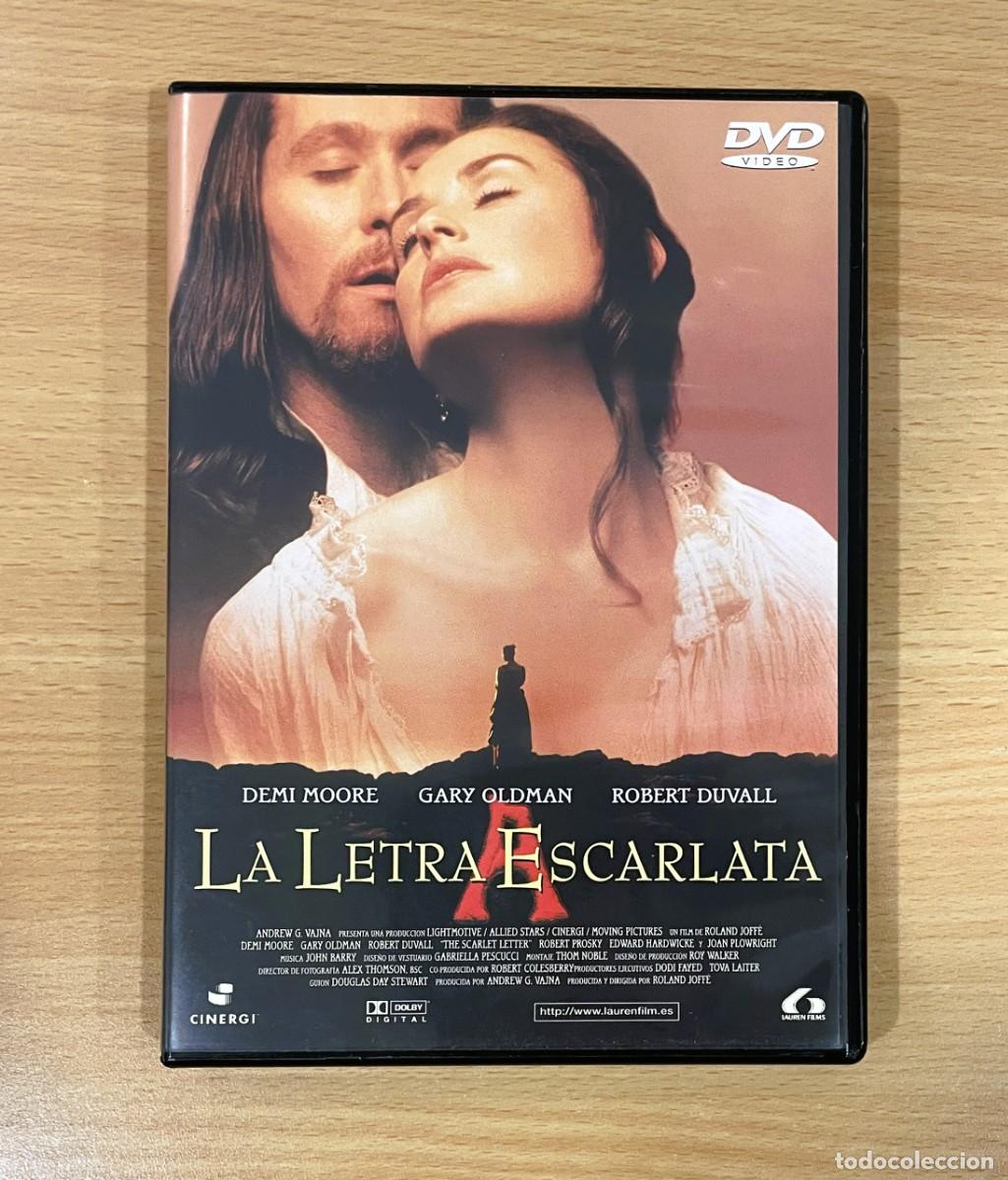 Cine: DVD CINE DRAMA ROM&Aacute;NTICO CON DEMI MOORE Y GARY OLDMAN - LA LETRA ESCARLATA (1995)