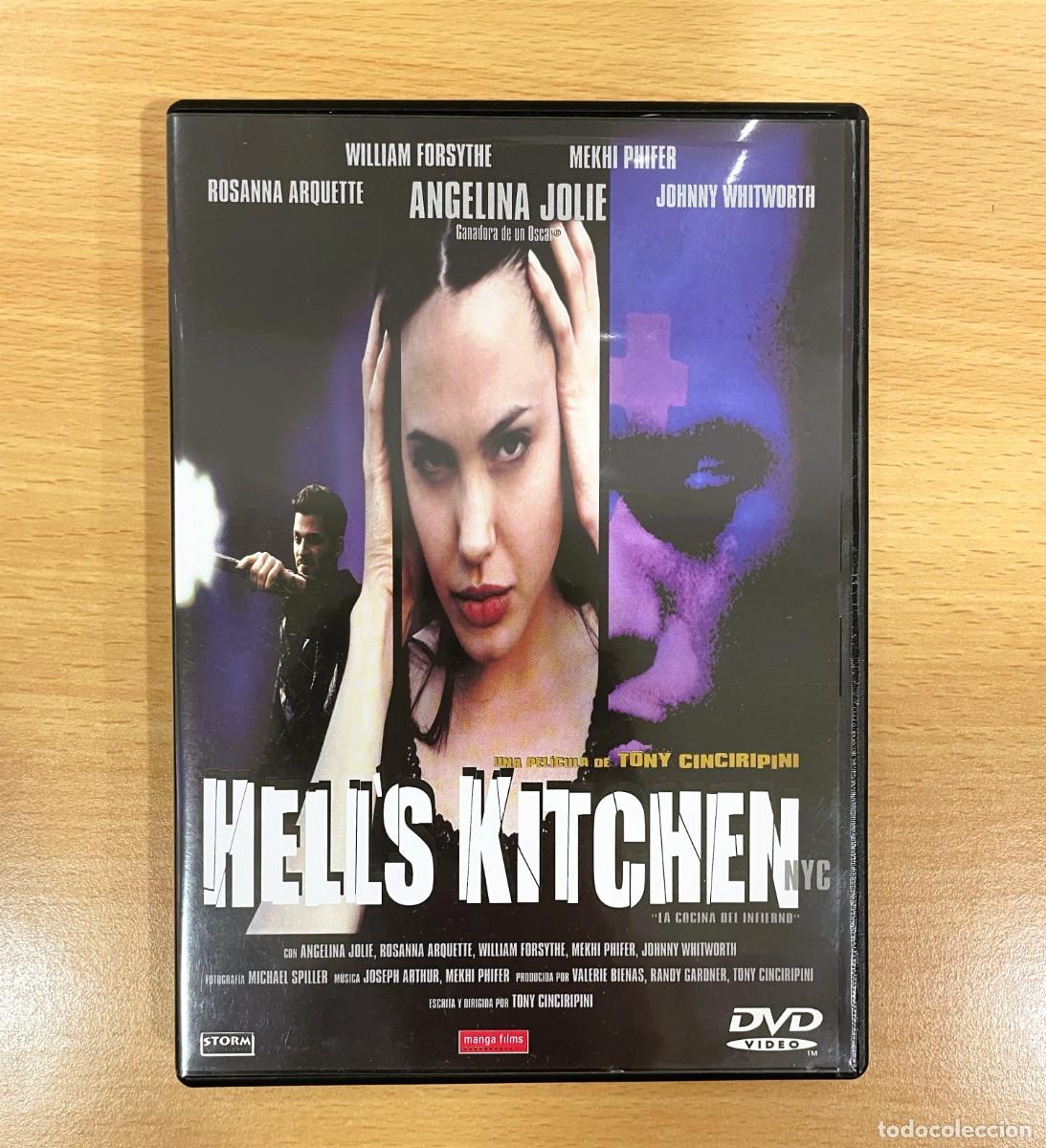 Cine: DVD CINE DRAMA SOCIAL CON ANGELINA JOLIE - HELL&acute;S KITCHEN (1998)