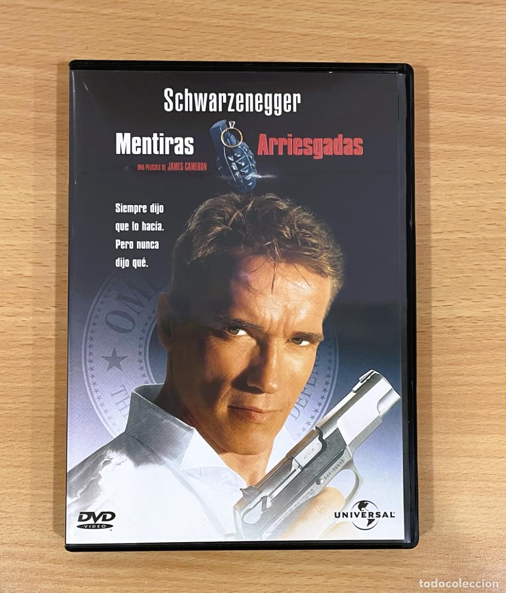 Cine: DVD CINE DE ACCI&Oacute;N CON JAMIE LEE CURTIS Y ARNOLD SCHWARZENEGGER - MENTIRAS ARRIESGADAS (1994)