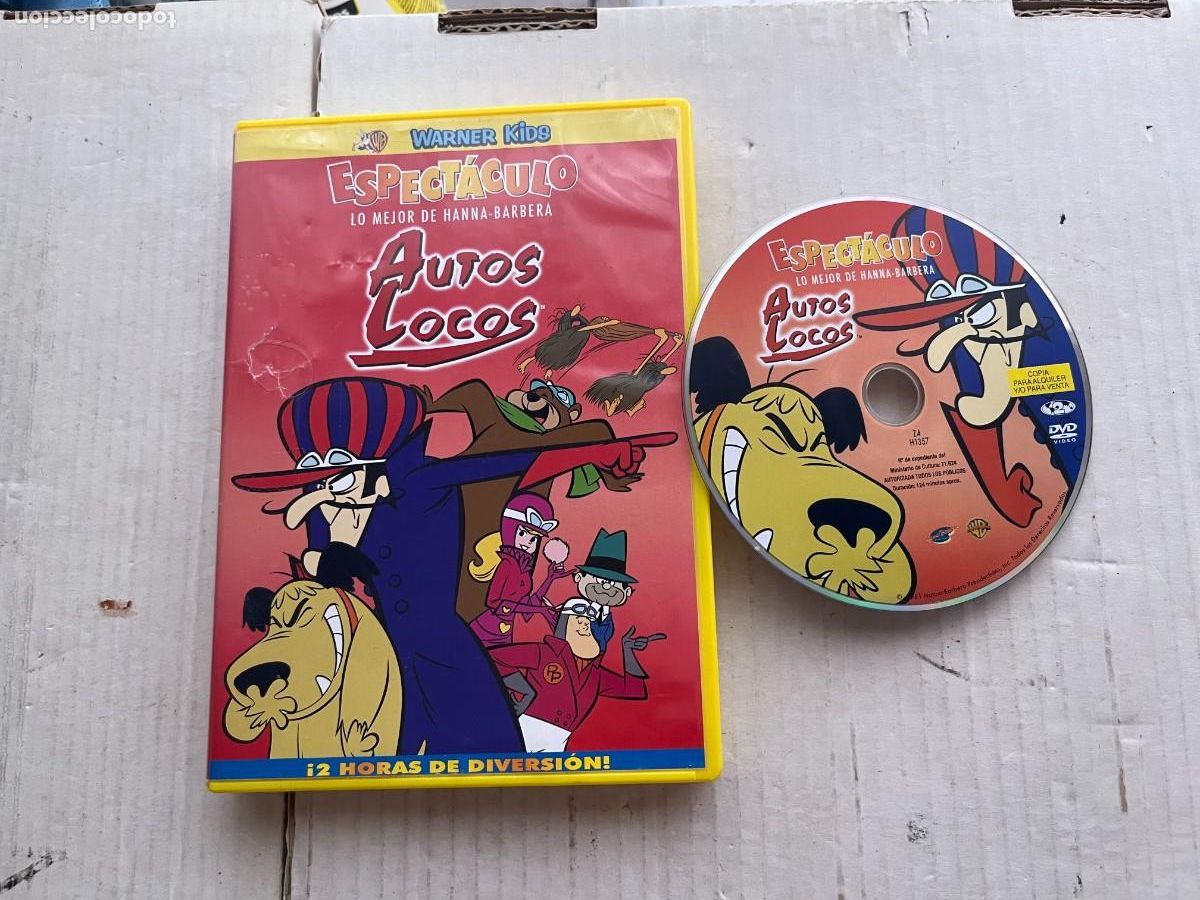 Cine: AUTOS LOCOS ESPECTACULO - PELICULA DVD KREATEN