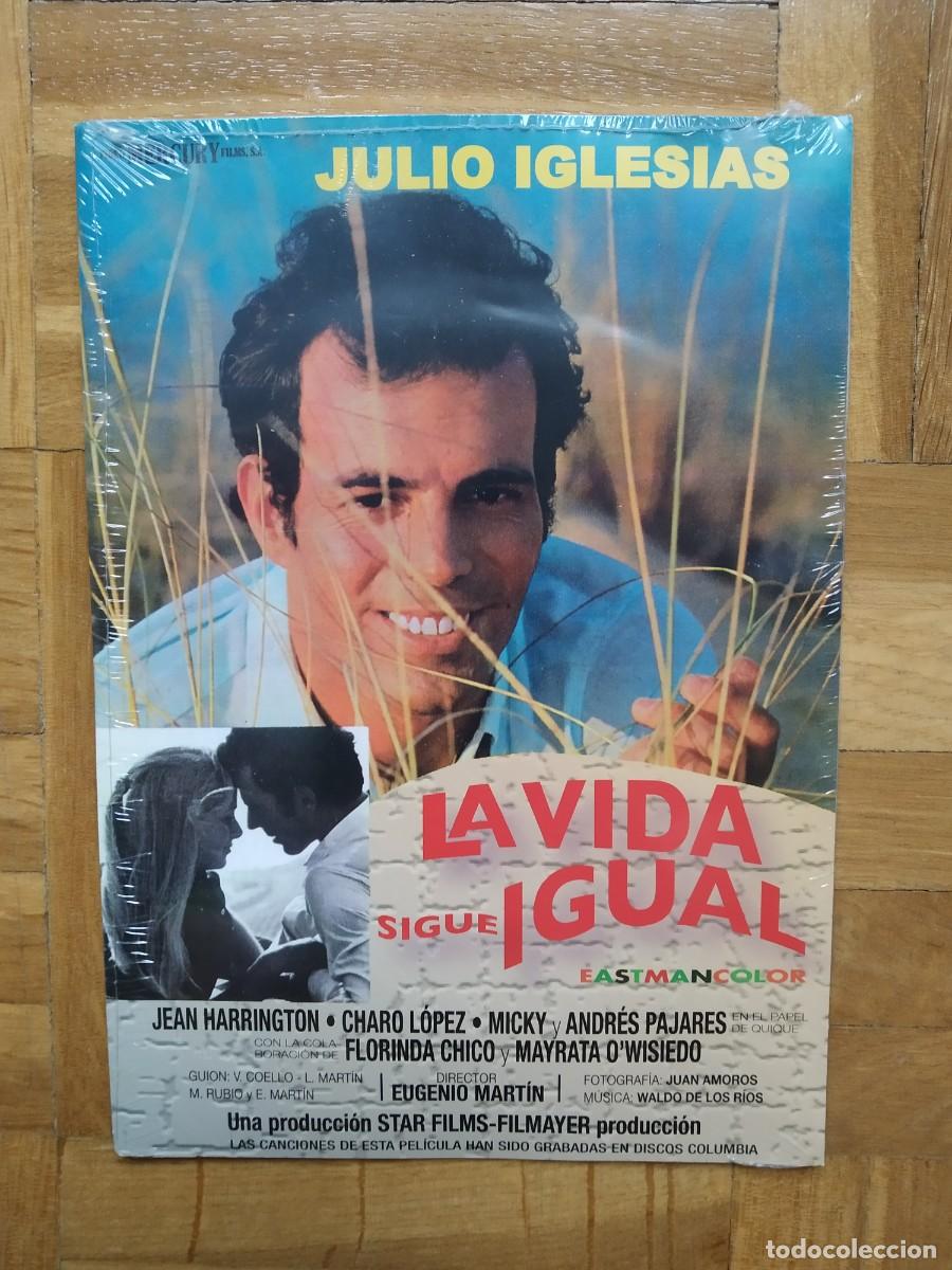 Cin&eacute;ma: DVD LA VIDA SIGUE IGUAL JULIO IGLESIAS ANDRES PAJARES CHARO LOPEZ JEAN HARRINGTON PRECINTADO