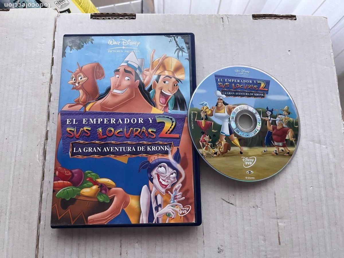 Cine: EL EMPERADOR Y SUS LOCURAS 2 WALT DISNEY - PELICULA DVD KREATEN