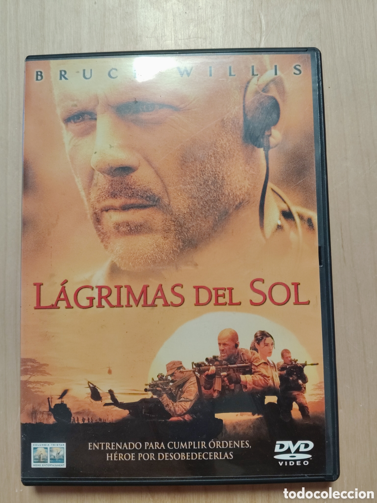 Cine: RD111 l&aacute;grimas del sol DVD SEGUNDAMANO