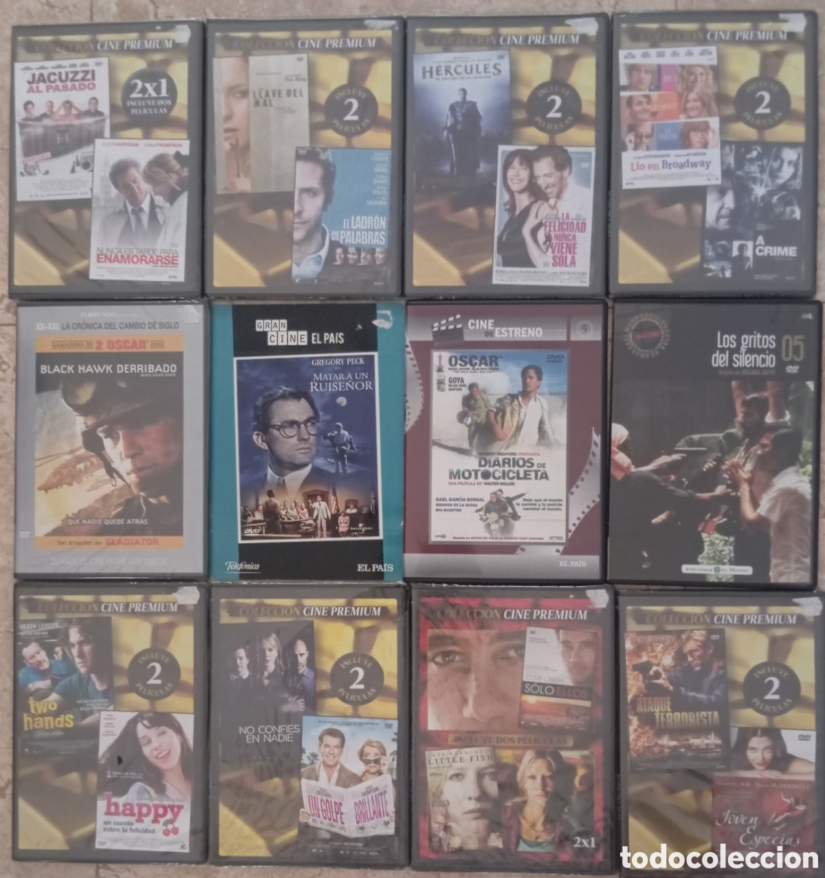 Cin&eacute;ma: LOTE DVD CON DOS PELICULAS CADA UNO