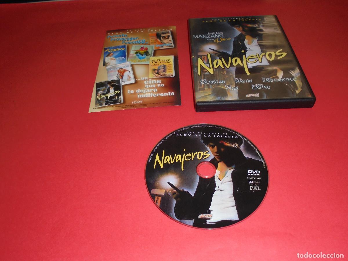 Cine: NAVAJEROS - DVD - DIVISA - ELOY DE LA IGLESIA - JOSE SACRISTAN - ENRIQUE SANFRANCISCO ...