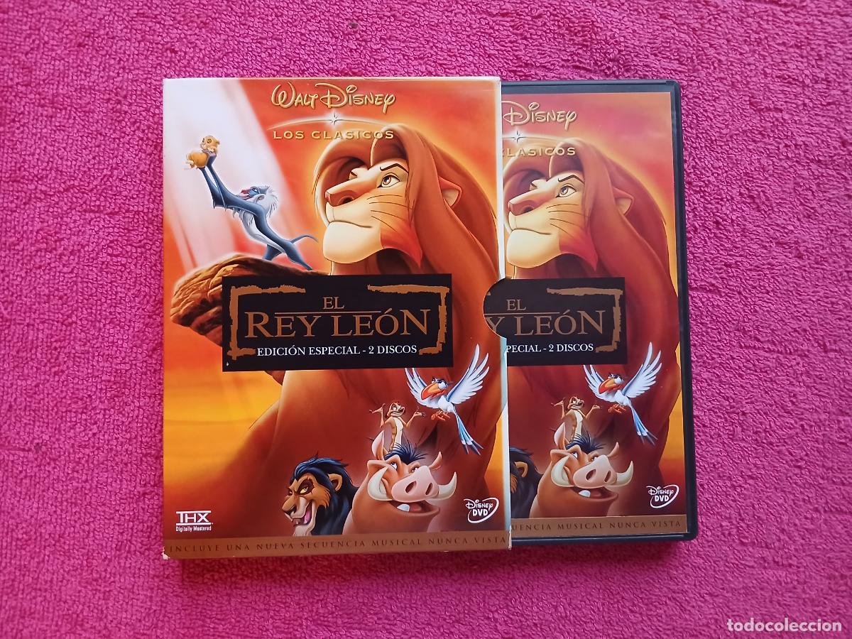 Kino: el rey le&oacute;n edici&oacute;n especial walt disney los cl&aacute;sicos 2 discos estuche especial