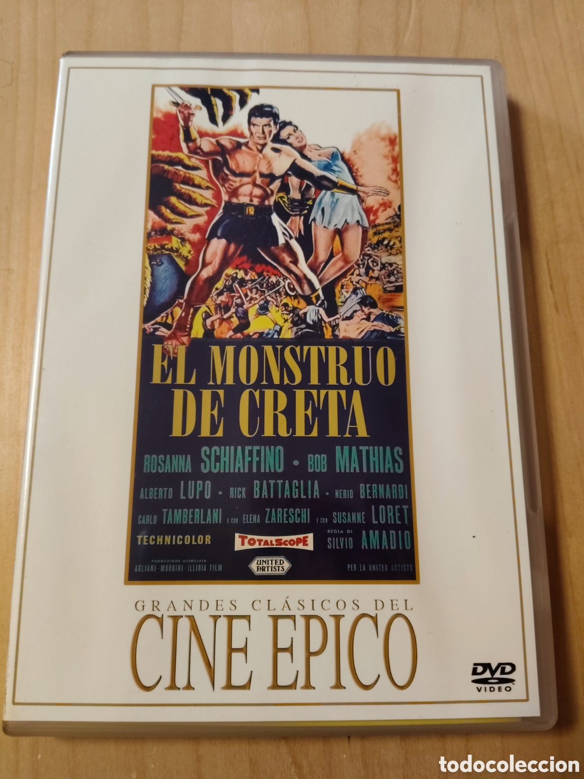 Cine: RD112 el monstruo de creta DVD SEGUNDAMANO