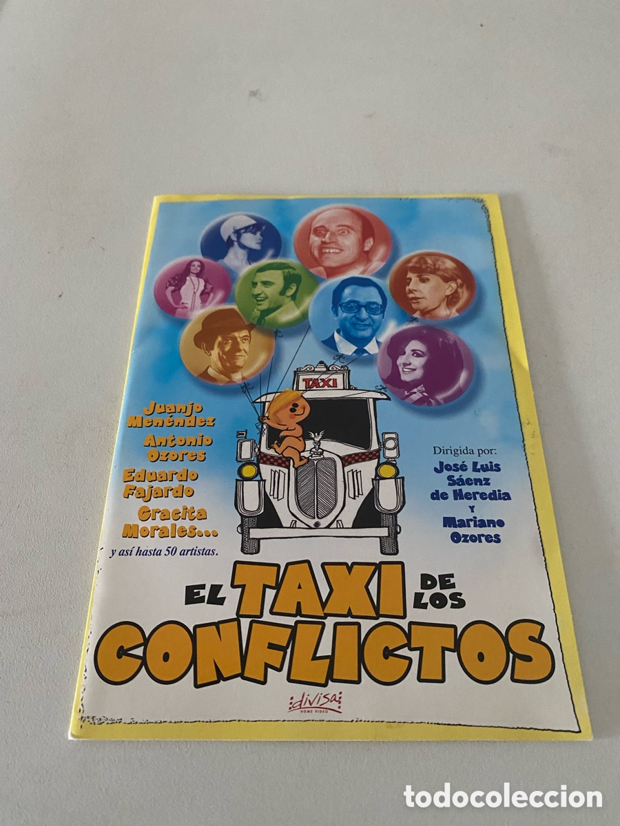 Cine: El Taxi De Los Conflictos Dvd Caja Carton