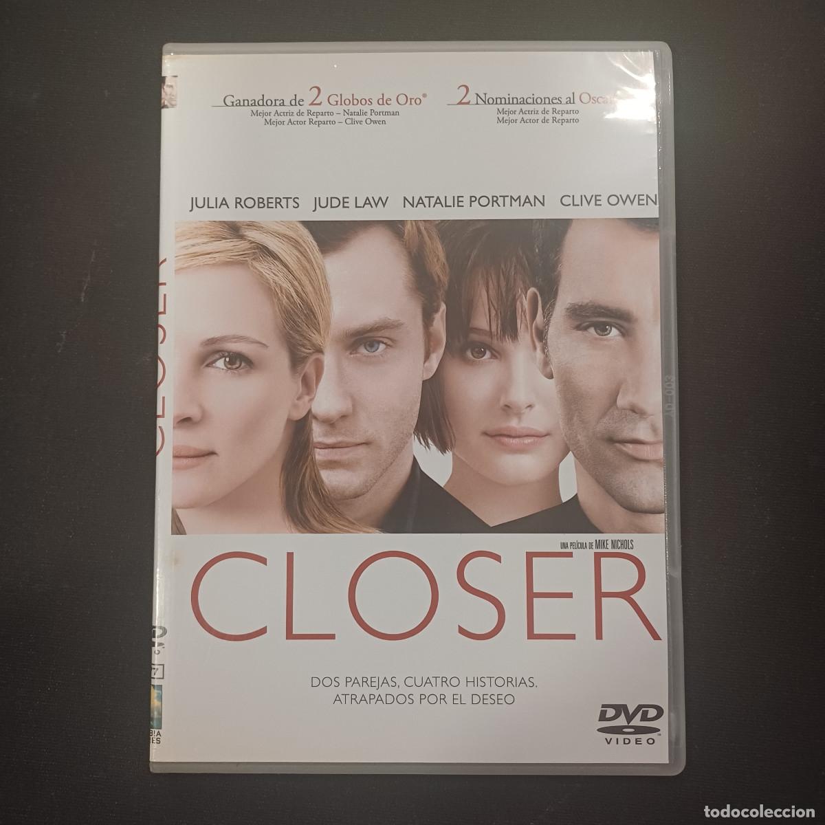 Cine: CLOSER/JULIA ROBERTS/DVD SLIM.