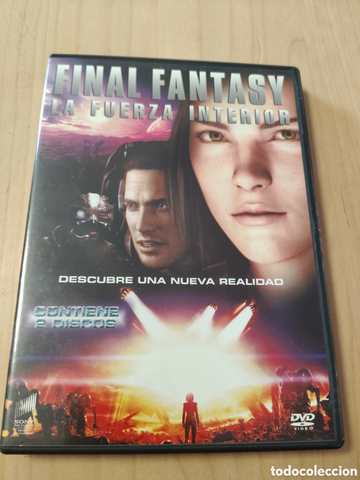 Cine: RD112 final fantasy la fuerza interior DVD SEGUNDAMANO