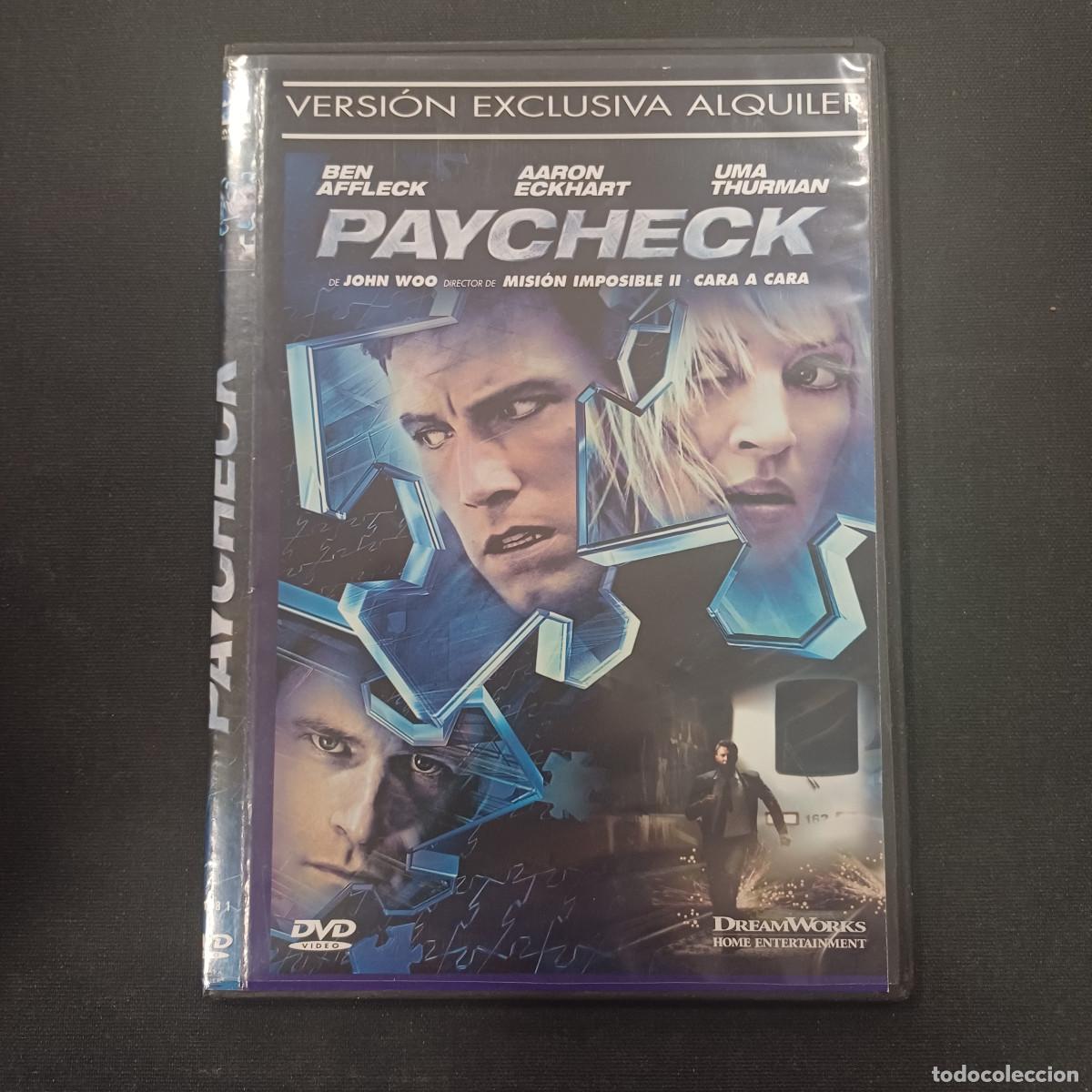 Cine: PAYCHECK/JOHN WOO/DVD SLIM. - Foto 1