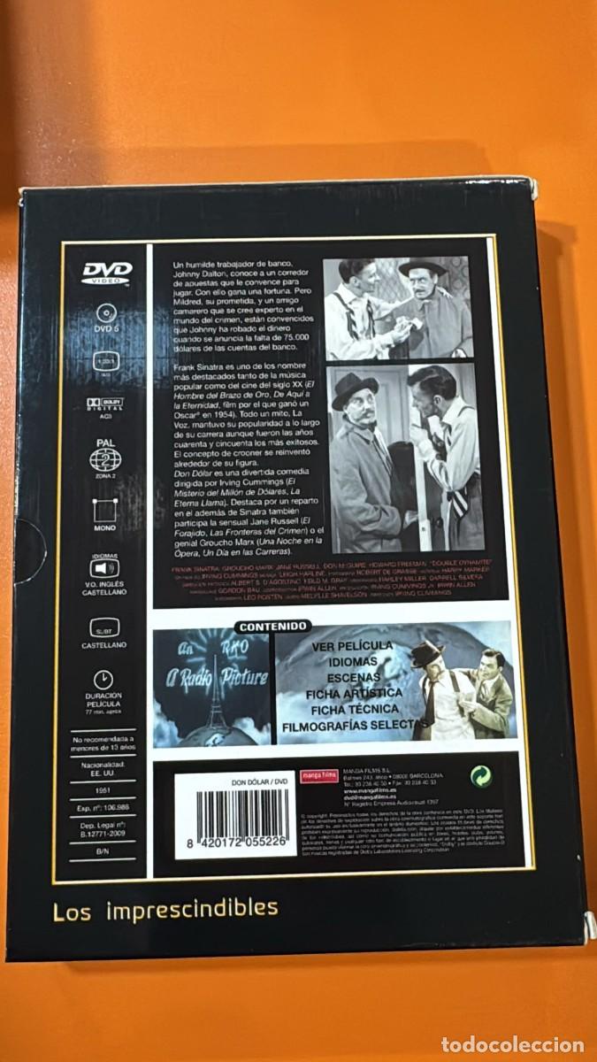 Cine: Don D&oacute;lar [DVD] Ed. Libro - Foto 2