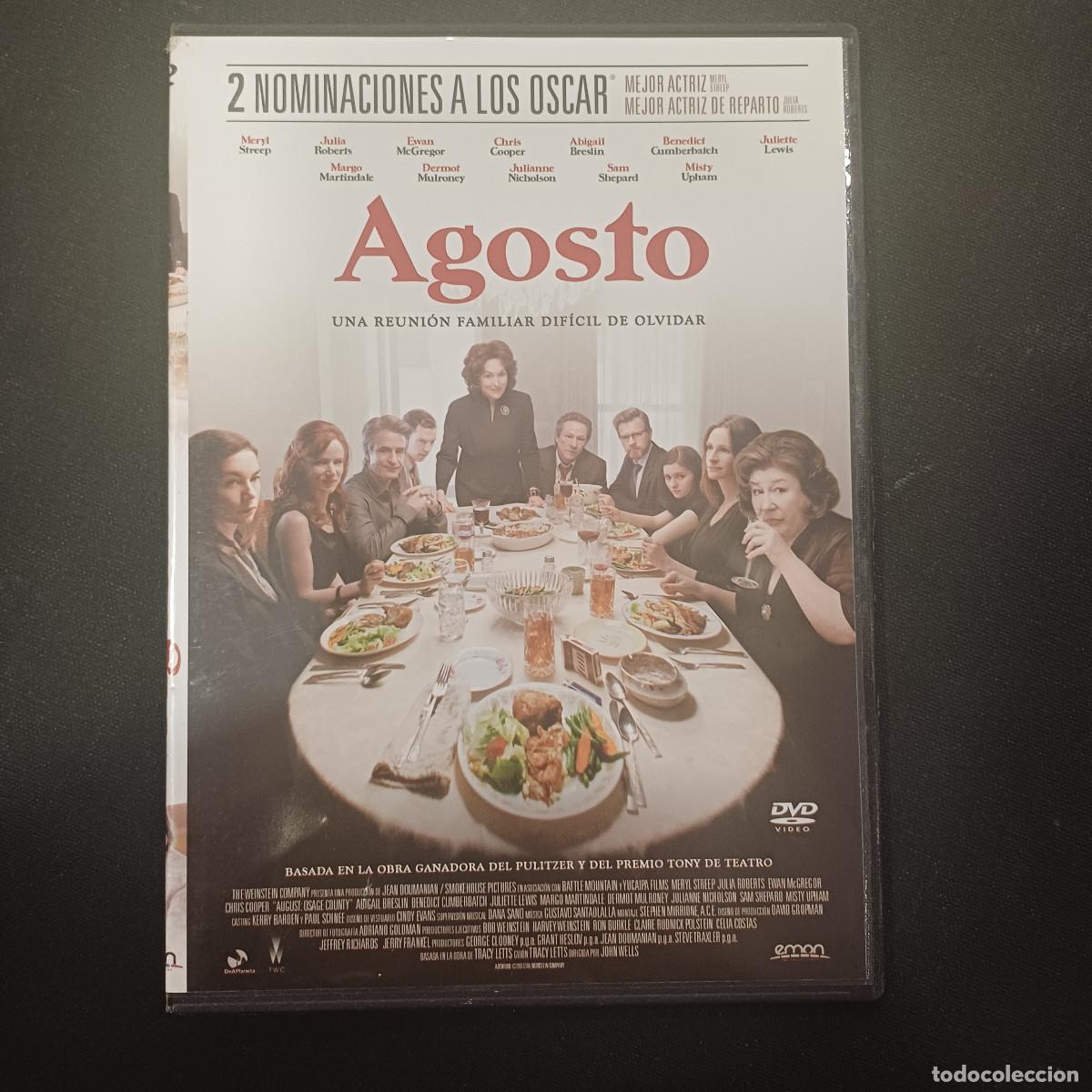 Cine: AGOSTO/JULIA ROBERTS/DVD SLIM.