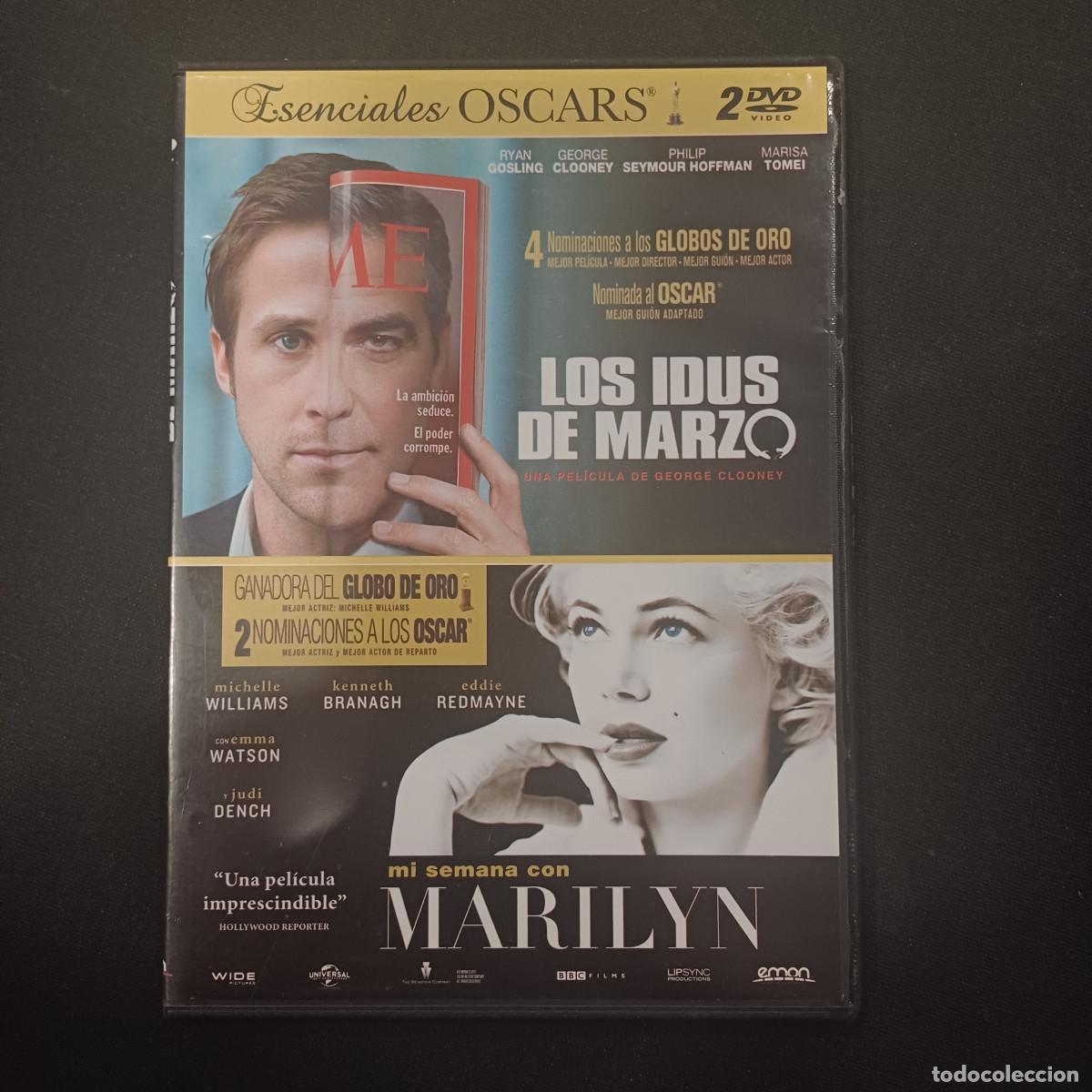 Cine: LOS IDUS DE MARZO-MARILYN/DVD SLIM 2 DISCOS.