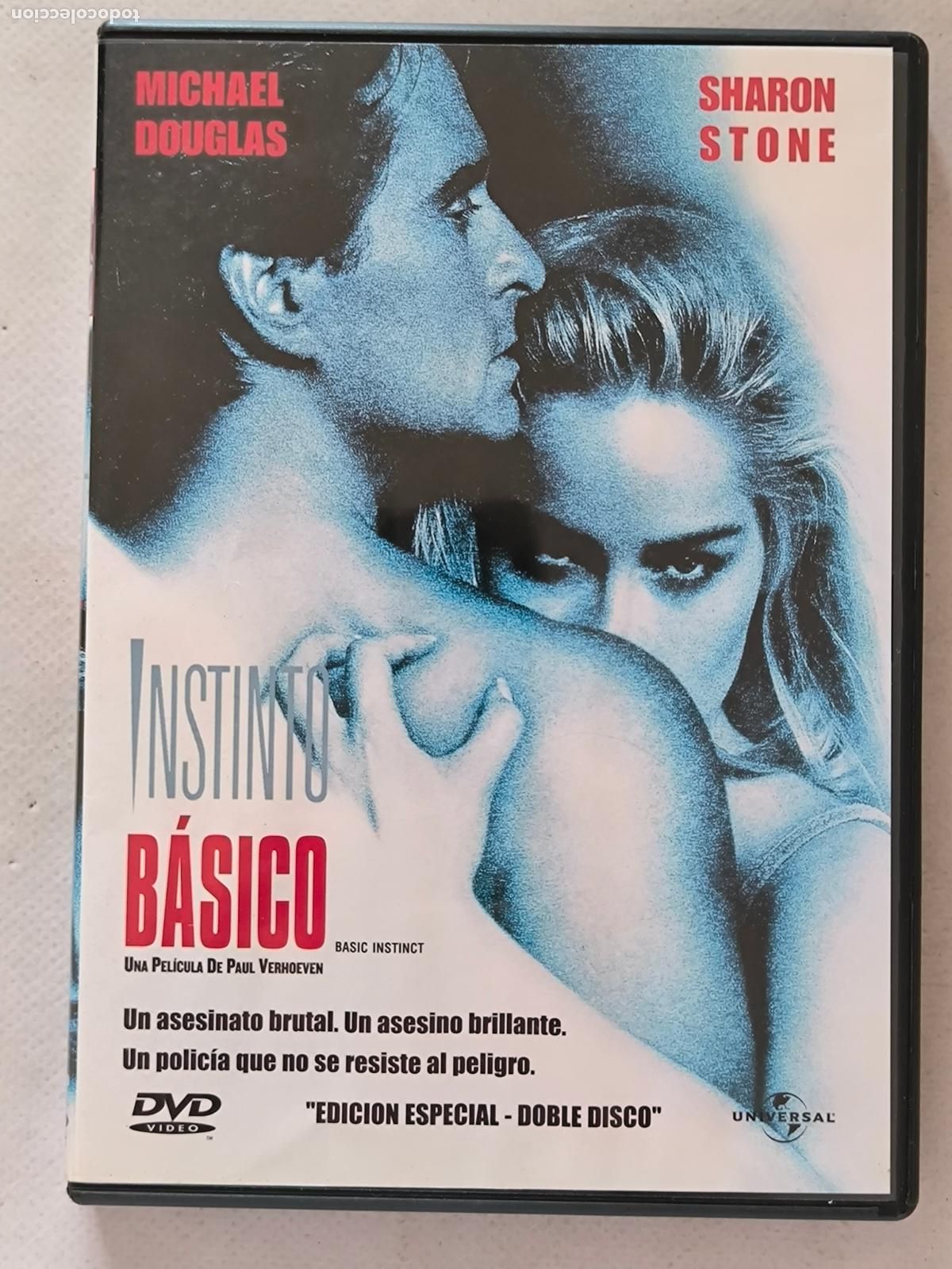 Cine: DVD INSTINTO BASICO - EDICION ESPECIAL 2 DISCOS (350)