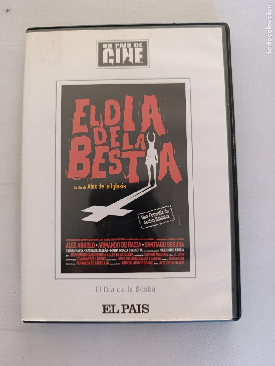 Cine: DVD EL DIA DE LA BESTIA - ALEX DE LA IGLESIA - LEER DESCRIPCION (351A)