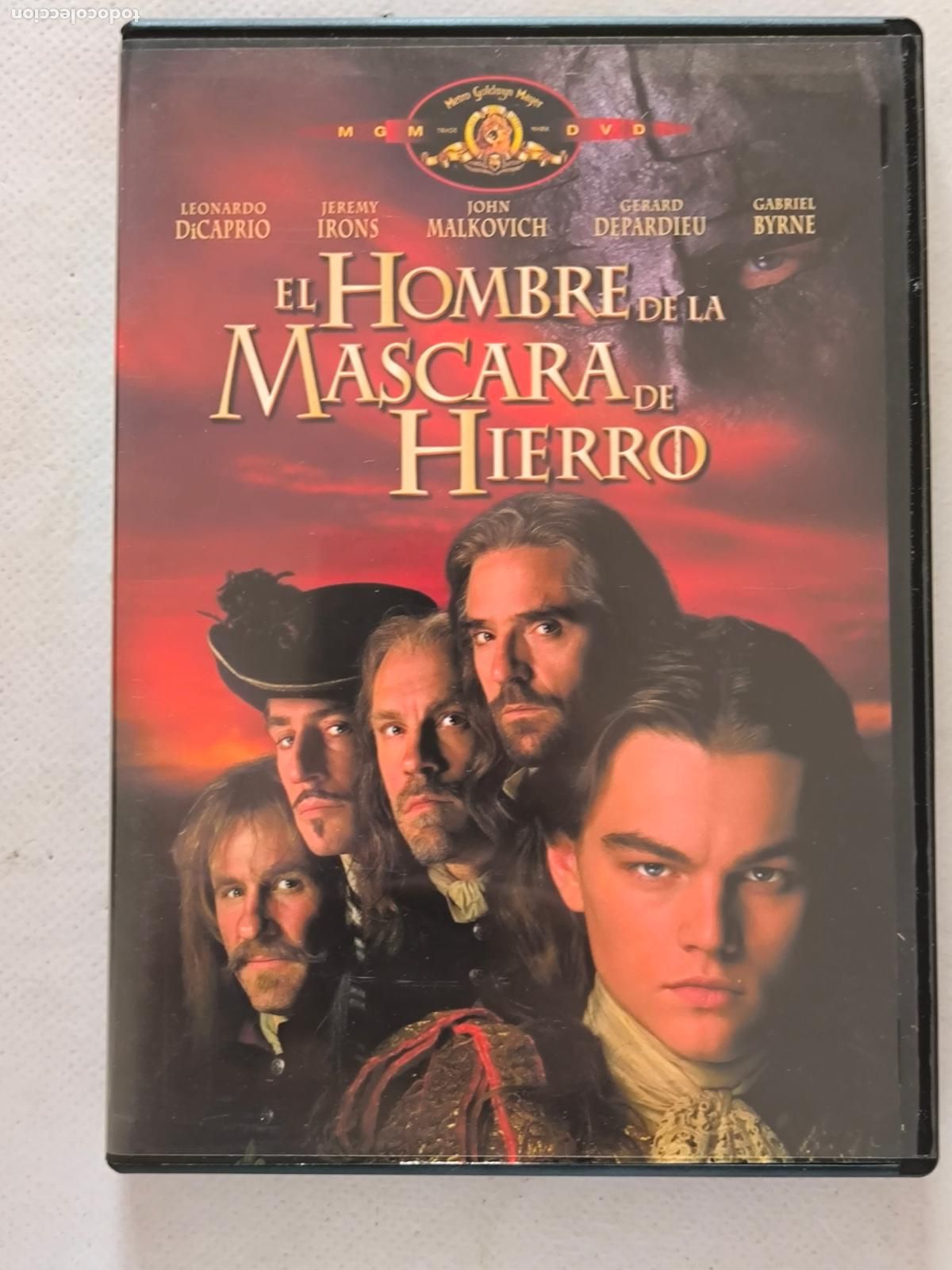 Cine: DVD EL HOMBRE DE LA MASCARA DE HIERRO - LEONARDO DI CAPRIO (352w)