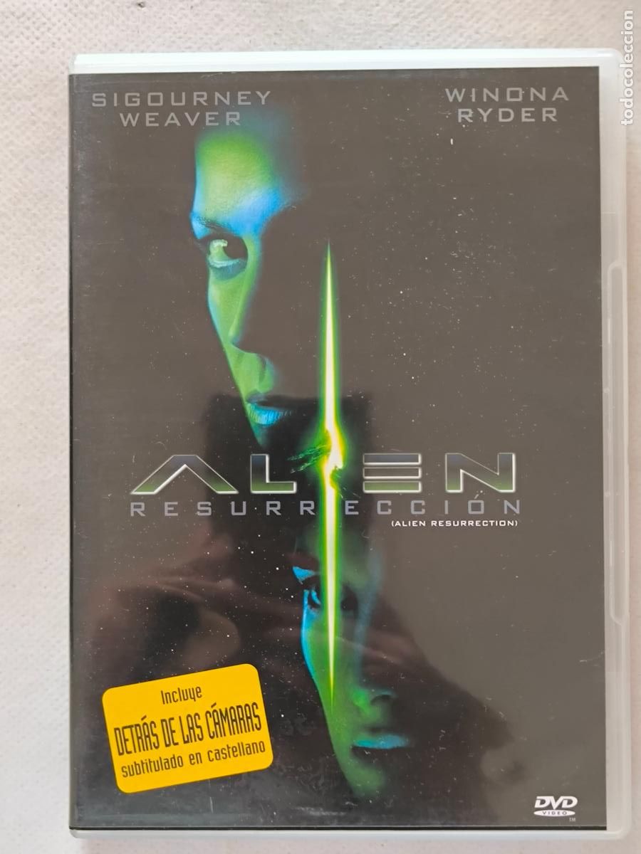 Cine: DVD ALIEN RESURRECCION - SIGOURNEY WEAVER (352)