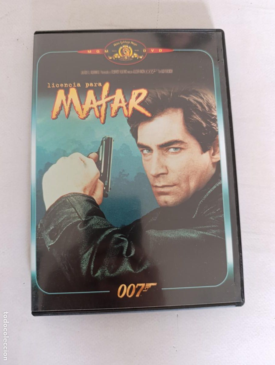 Cine: DVD LICENCIA PARA MATAR - 007 - JAMES BOND - TIMOTHY DALTON (5X)