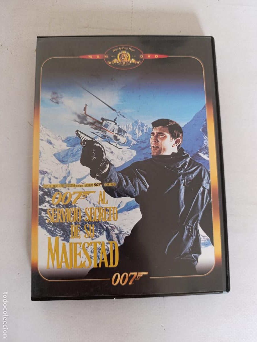 Cine: DVD 007 AL SERVICIO SECRETO DE SU MAJESTAD - JAMES BOND - GEORGE LAZENBY (5X)