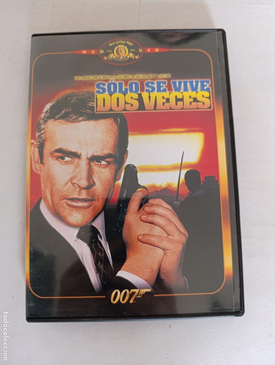 Cine: DVD SOLO SE VIVE DOS VECES - 007 - JAMES BOND - SEAN CONNERY (5X)