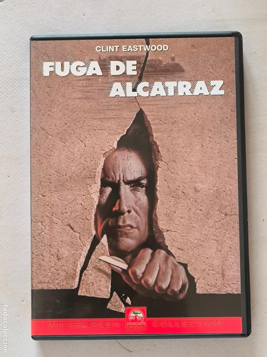 Cine: DVD FUGA DE ALCATRAZ - CLINT EASTWOOD (352)