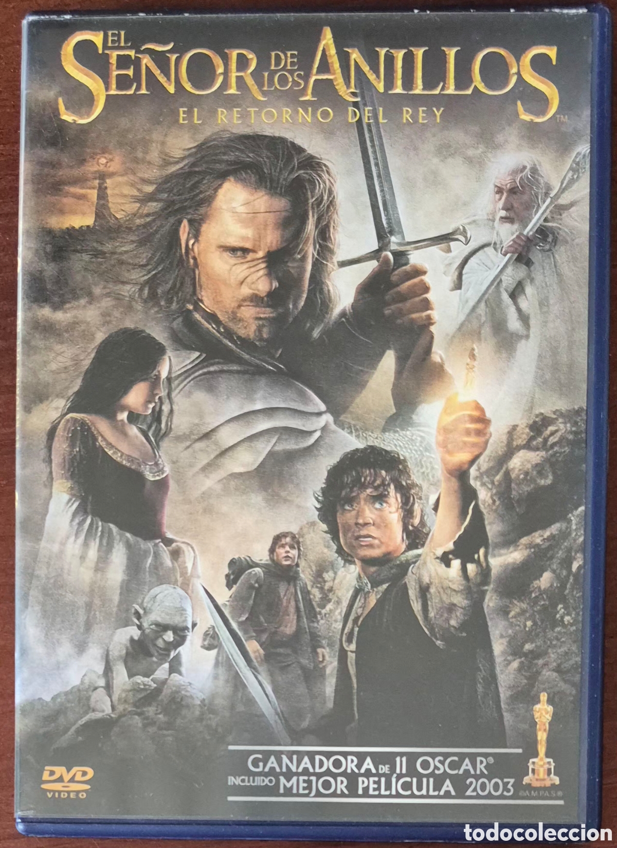 Cine: DVDX2 DOS DISCOS - EL SE&Ntilde;OR DE LOS ANILLOS, EL RETORNO DEL REY (AUDIOS EN ESPA&Ntilde;OL E INGL&Eacute;S)