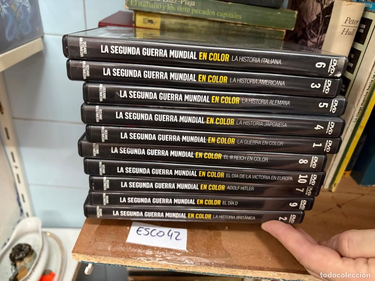 Cinema: ESCO42 dvd La Segunda Guerra Mundial en Color La Historia Italiana La Historia Americana...