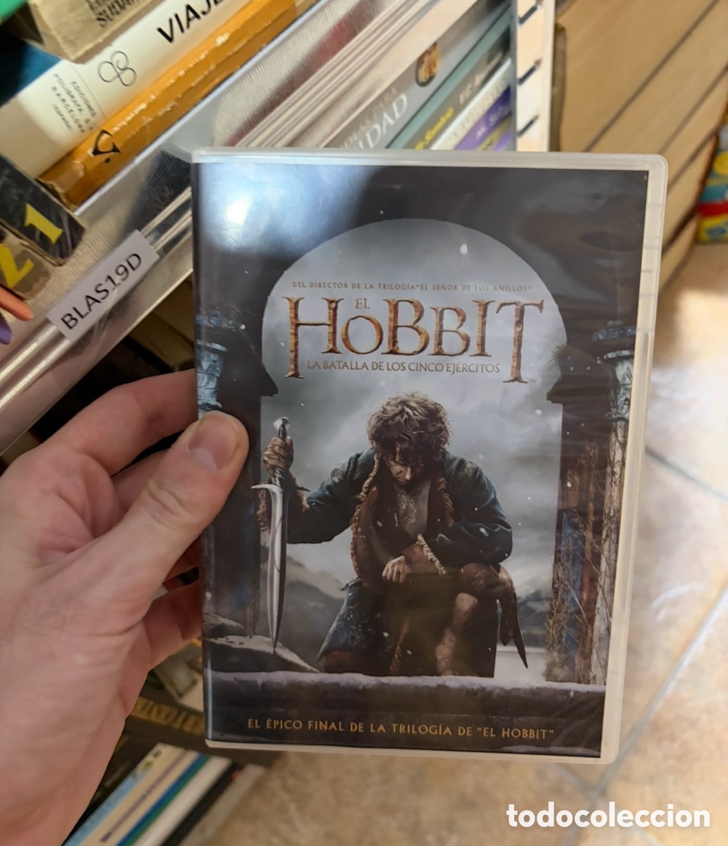 Kino: Blas19D DVD original el hobbit parte 3 espa&ntilde;ol