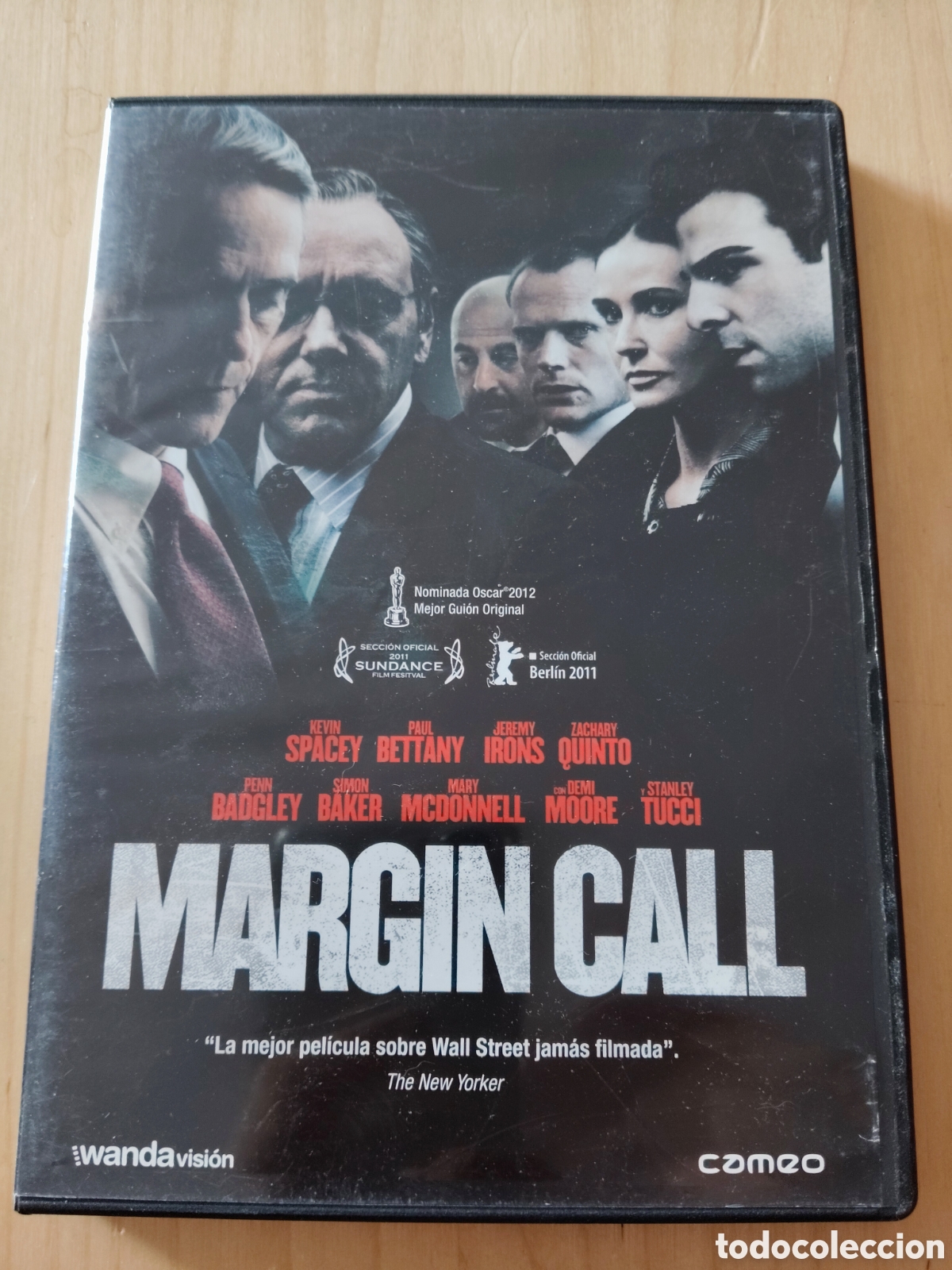 Cinema: RD113 margin call DVD SEGUNDAMANO