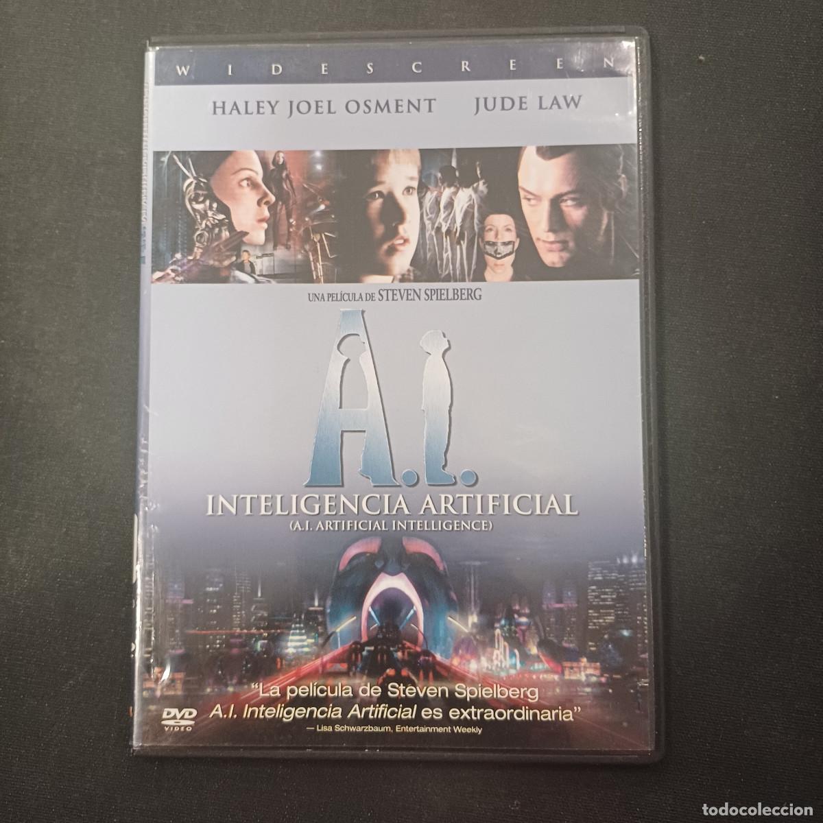 Cinema: INTELIGENCIA ARTIFICIAL/STEVEN SPIELBERG/DVD SLIM.