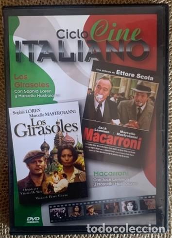 Cine: DOBLE SESION CINE ITALIANO: LOS GIRASOLES / MACARRONI