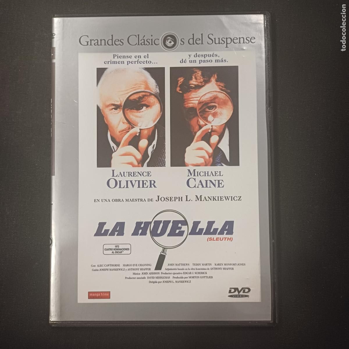Cine: LA HUELLA/MICHAEL CAINE/DVD SLIM.