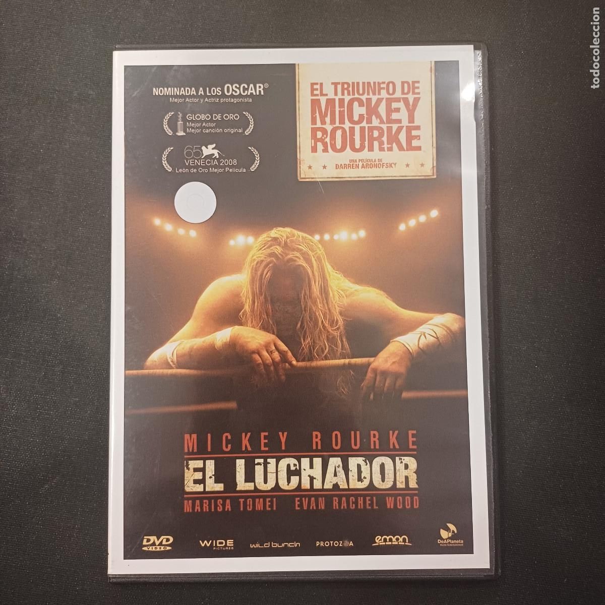 Cine: EL LUCHADOR/DVD SLIM.